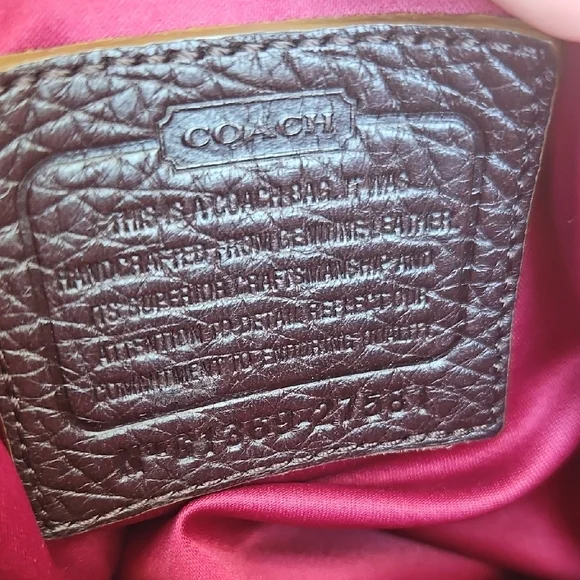 Coach LARGE Madison Mixed Haircalf Sadie Flap - Picture 12 of 15